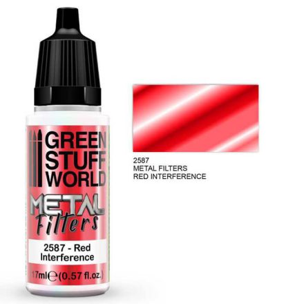 Green Stuff World Metal Filters - Red Interference