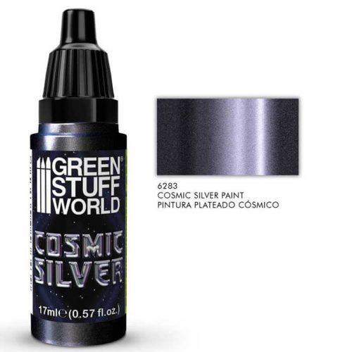 Green Stuff World metallic paint  - Cosmic silver