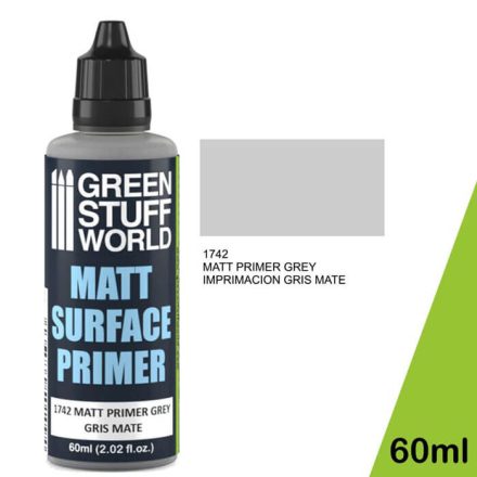 Green Stuff World matt surface primer-60ml-grey