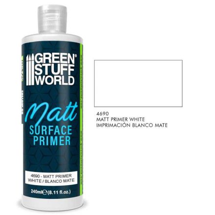 Green Stuff World - Matt surface primer - fehér 240ml