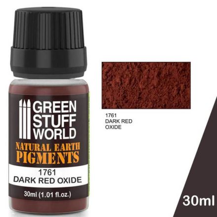 Green Stuff World Natural Earth Pigments - Dark Red Oxide