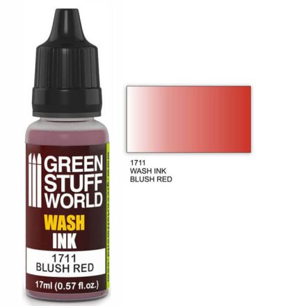 Green Stuff World wash ink-blush red