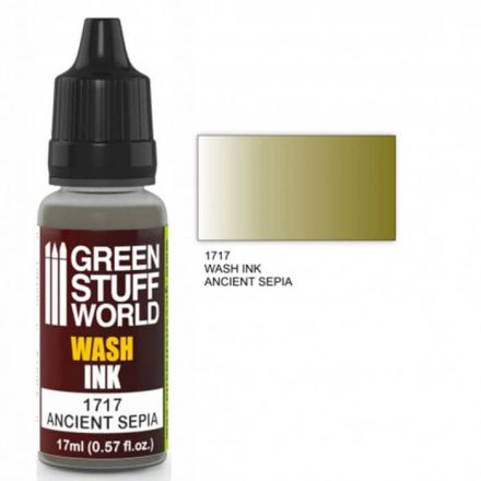 Green Stuff World wash ink - Ancient sepia