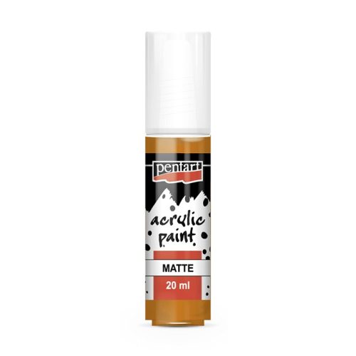 Pentart Matte akrilfesték - Sárgásvörös