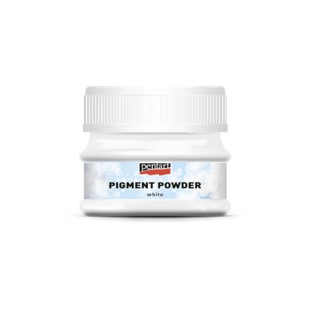 Pentart Pigment Powder - fehér