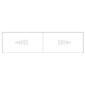 Lure stencil - 3cm - 1