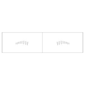 Lure stencil - 3cm - 12