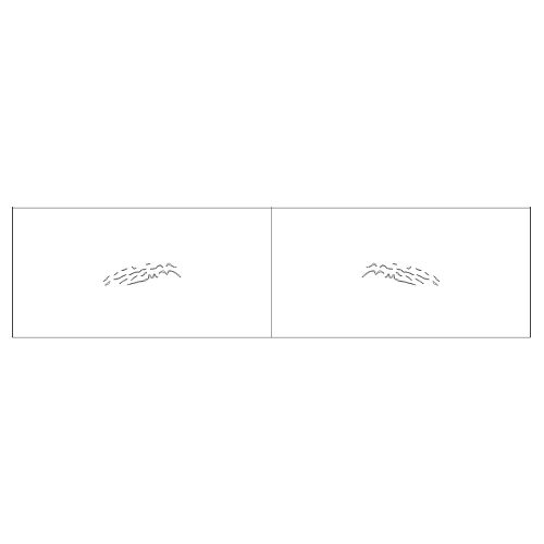 Lure stencil - 3cm - 16