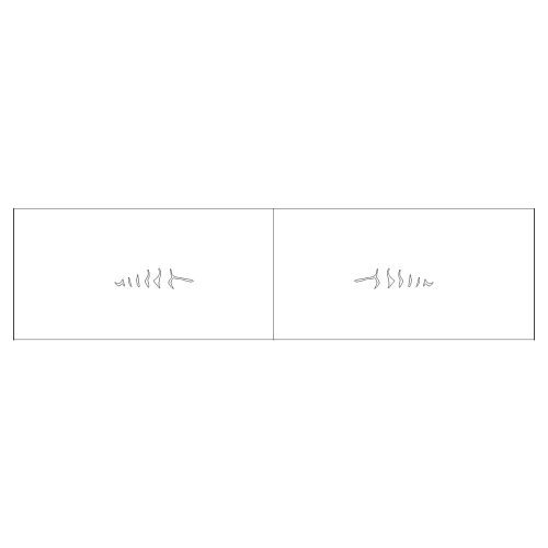 Lure stencil - 3cm - 18