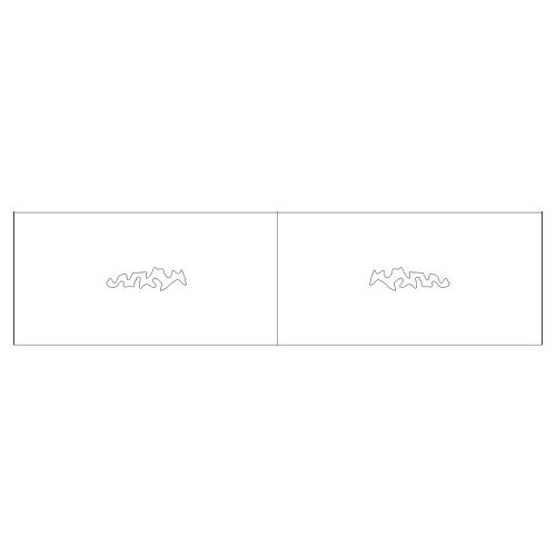 Lure stencil - 3cm - 20