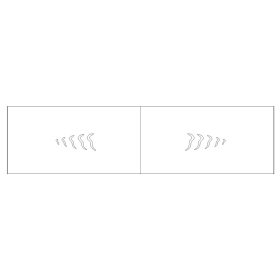 Lure stencil - 3cm - 3