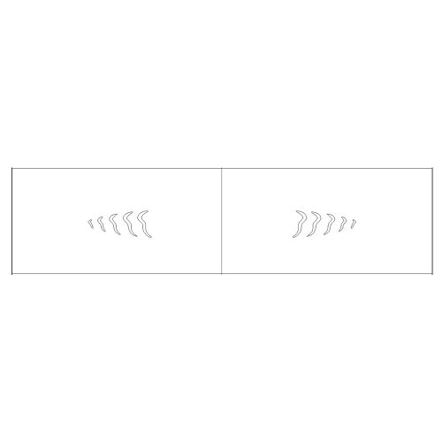 Lure stencil - 3cm - 3