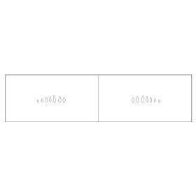 Lure stencil - 3cm - 9