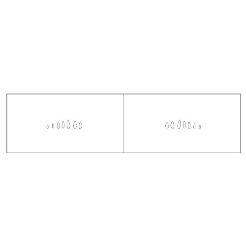 Lure stencil - 3cm - 9