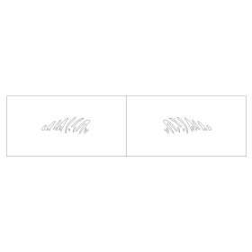 Lure stencil - 4cm - 10