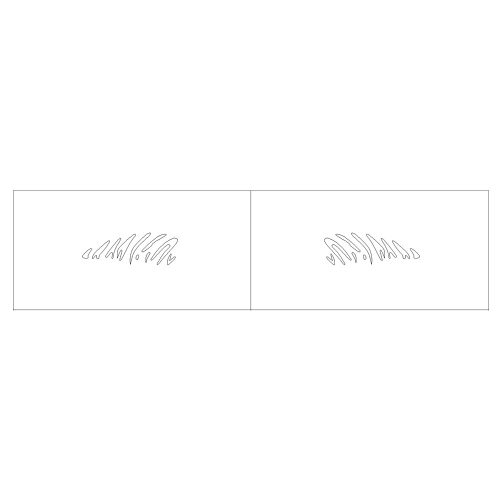 Lure stencil - 4cm - 10