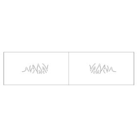 Lure stencil - 4cm - 11