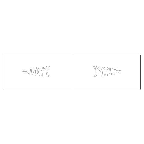 Lure stencil - 4cm - 17