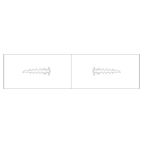 Lure stencil - 4cm - 2