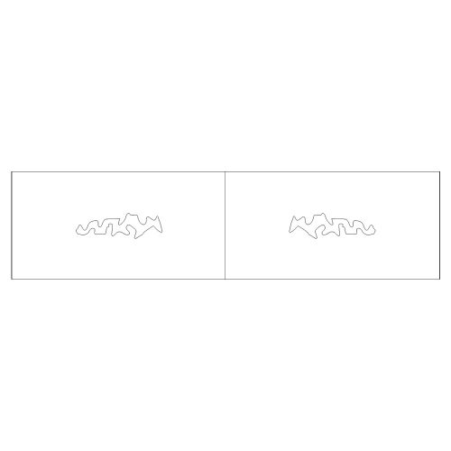 Lure stencil - 4cm - 20