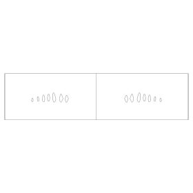 Lure stencil - 4cm - 9