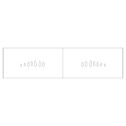 Lure stencil - 4cm - 9