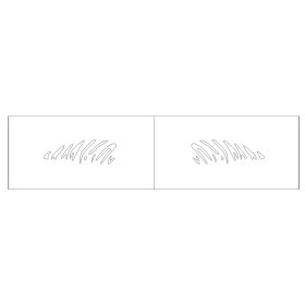 Lure stencil - 5cm - 10