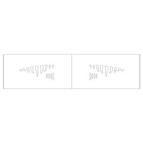 Lure stencil - 5cm - 14