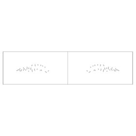 Lure stencil - 5cm - 15