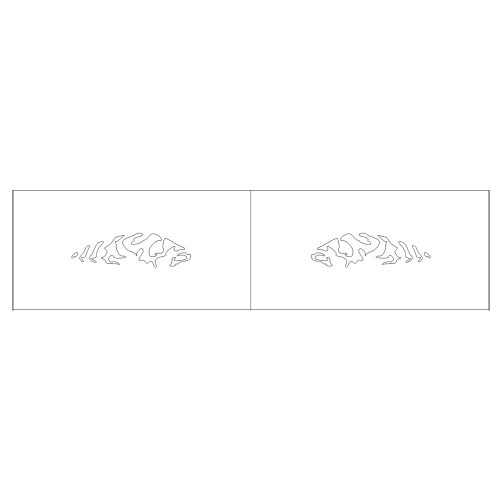 Lure stencil - 5cm - 19