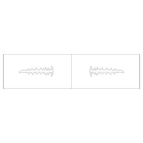 Lure stencil - 5cm - 2