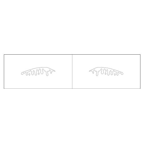 Lure stencil - 5cm - 5