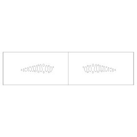 Lure stencil - 5cm - 7