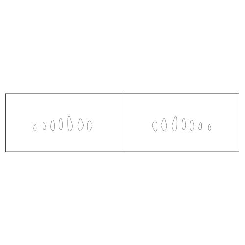 Lure stencil - 5cm - 9