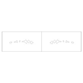 Lure stencil - 6cm - 4