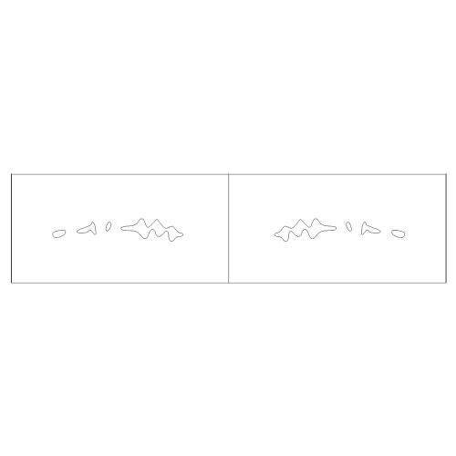 Lure stencil - 6cm - 4