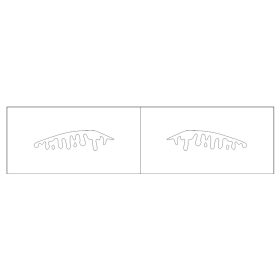 Lure stencil - 6cm - 5