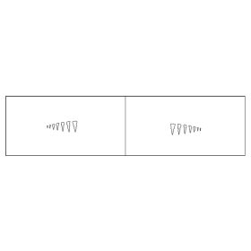 Lure stencil - 2,5cm - 1