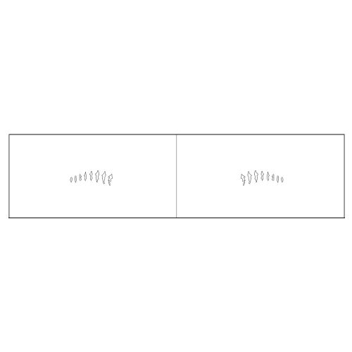 Lure stencil - 2,5cm - 12