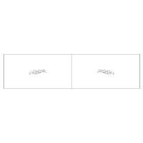 Lure stencil - 2,5cm - 16