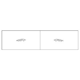 Lure stencil - 2,5cm - 5