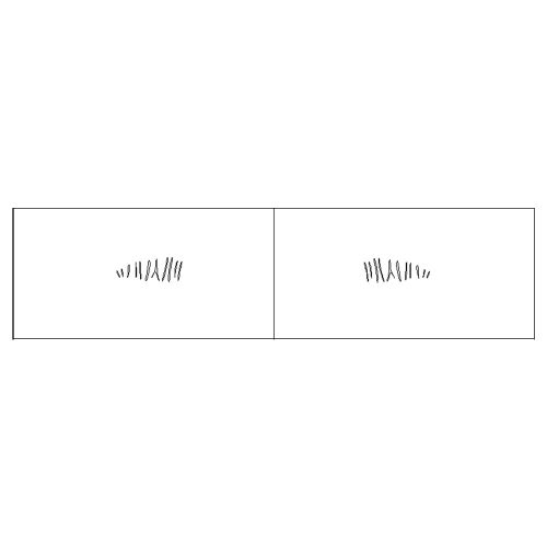 Lure stencil - 2,5cm - 6