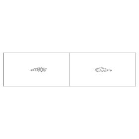 Lure stencil - 2,5cm - 7