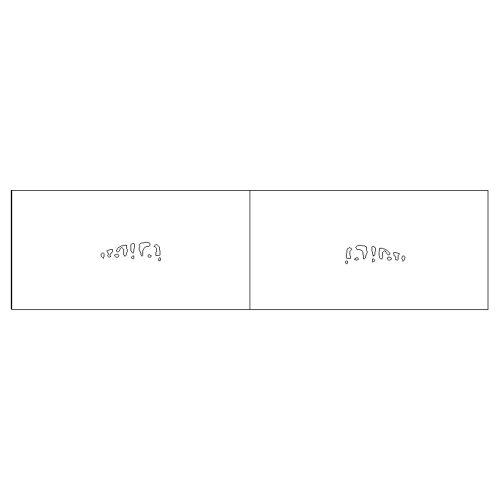 Lure stencil - 2,5cm - 8